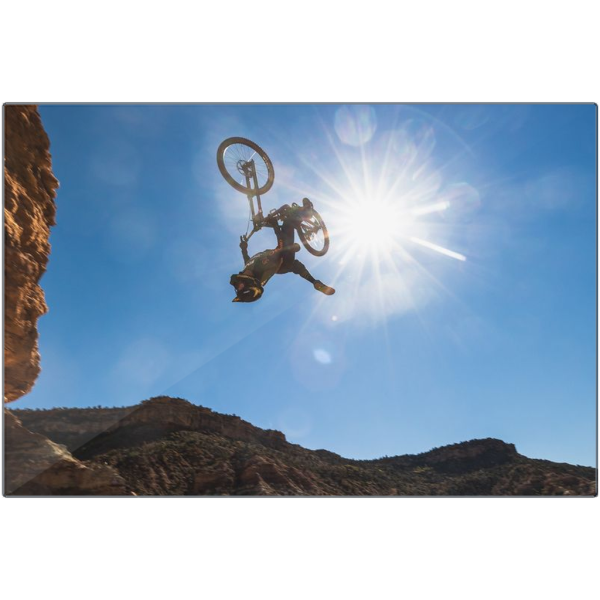 Mountain Biking Metal Prints - Kurt Sorge Red Bull Rampage