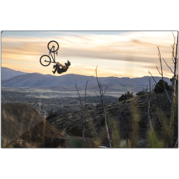 Mountain Biking Metal Prints - Flipwhip