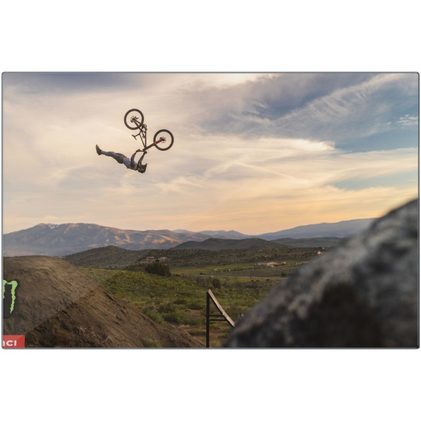 Mountain Biking Metal Prints - Dj Brandt Superflip