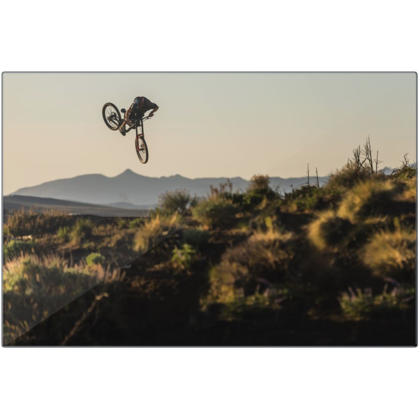 Mountain Biking Metal Prints - Hayden Zablotny Whip