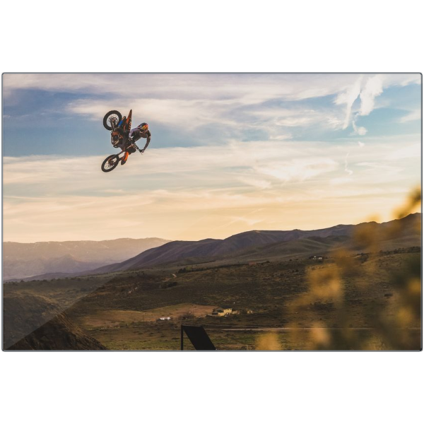 Motocross Metal Art Prints - Tyler Bereman Sunset Whip