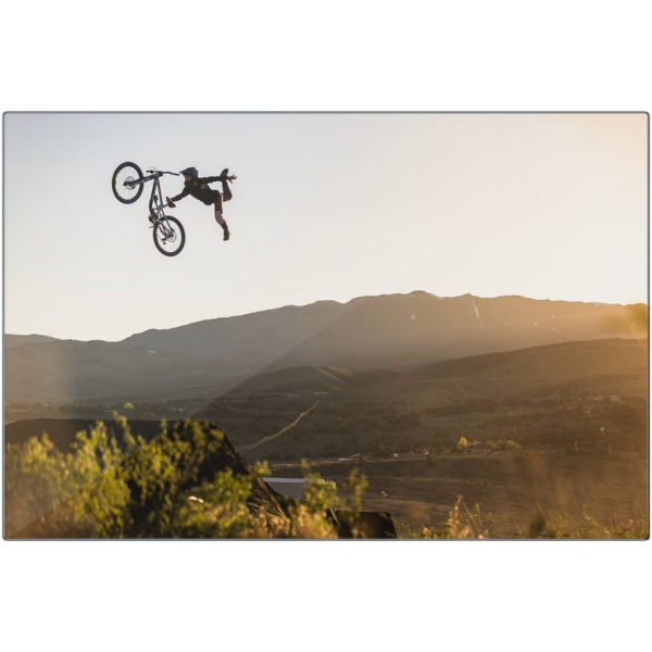 Mountain Biking Metal Prints - Kurtis Downs