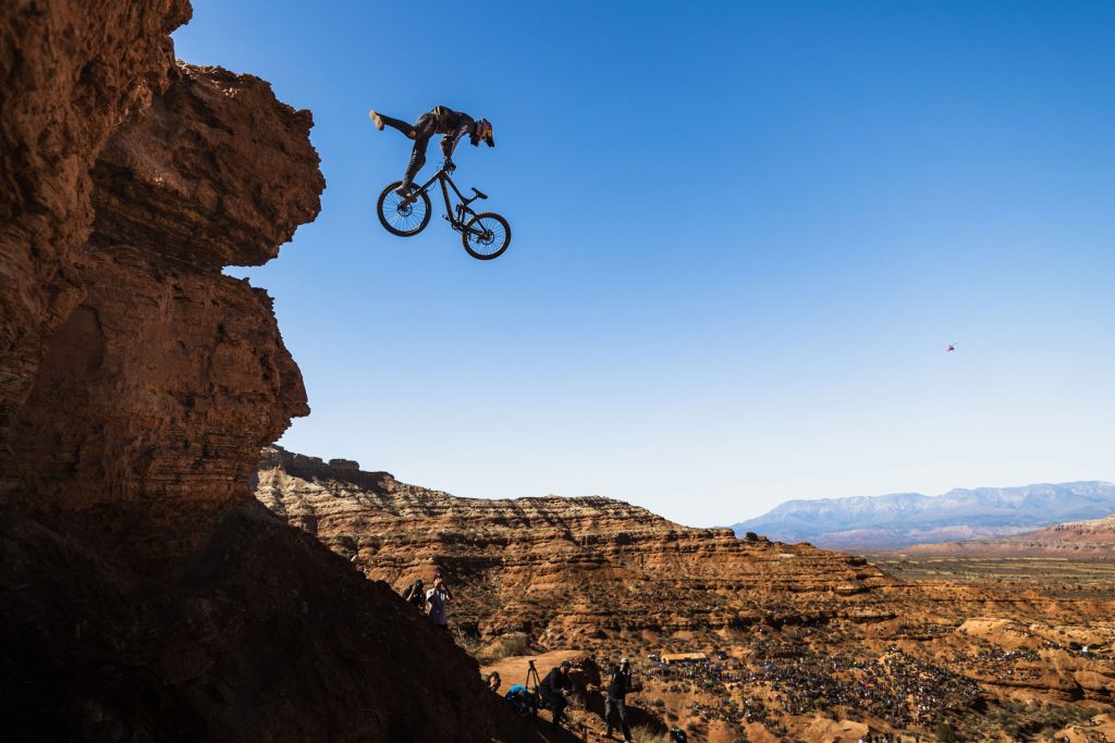 brandon semenuk 2021 winning run red bull rampage. Photo by Ryan Cleek