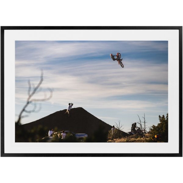 Framed Motocross Art Print - Tyler Bereman Big Air