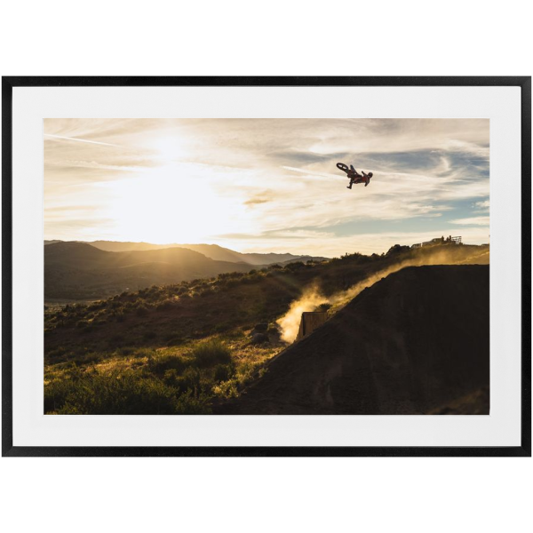 Framed Motocross Art Print - Tyler Bereman Tahoe Whip