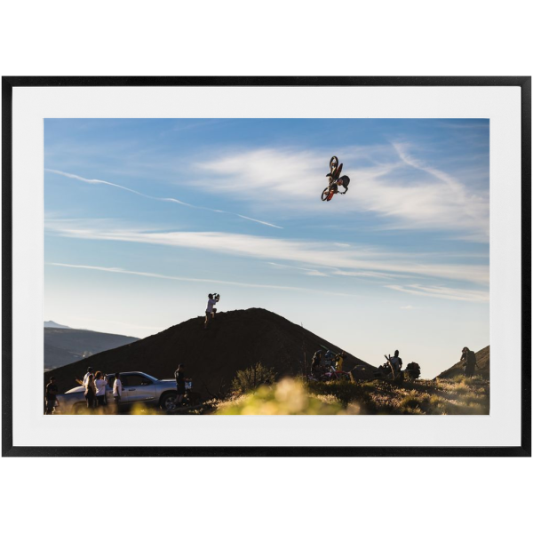 Framed Motocross Art Print - Tyler Bereman