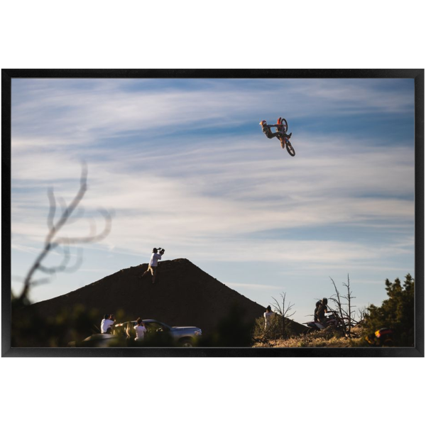 Framed Motocross Art Print - Tyler Bereman Big Air - Image 3