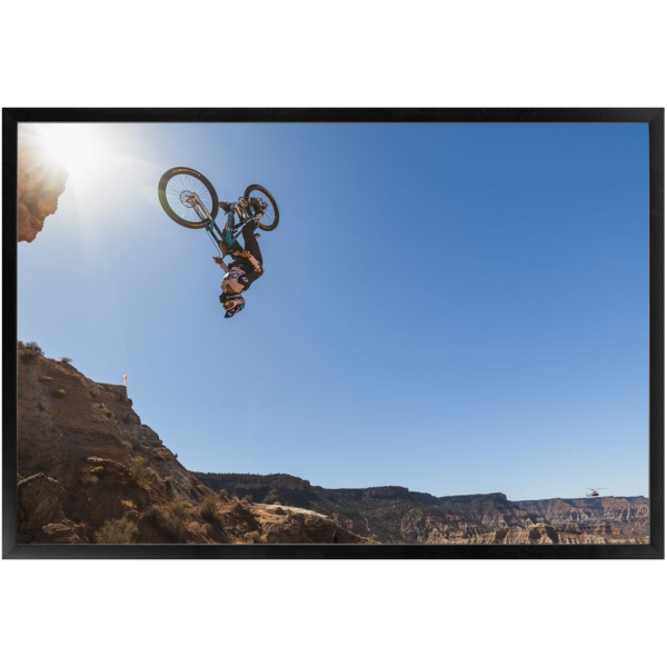 Framed Red Bull Rampage Art Print - Adolph Silva - Image 3