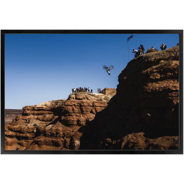 Framed Red Bull Rampage Art Print - Cam Zink - Image 3