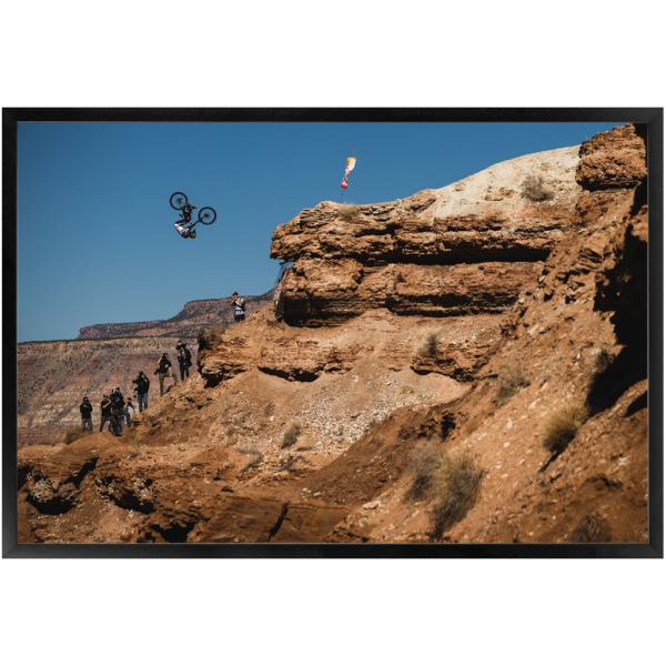 Framed Red Bull Rampage Art Print - Tom Van Steenbergen - Image 3