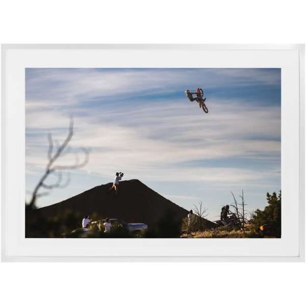 Framed Motocross Art Print - Tyler Bereman Big Air - Image 4