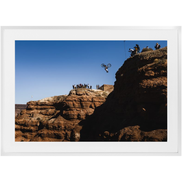 Framed Red Bull Rampage Art Print - Cam Zink - Image 4