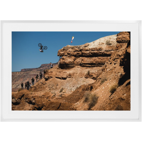 Framed Red Bull Rampage Art Print - Tom Van Steenbergen - Image 4