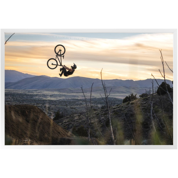 Framed Freeride Mountain Biking Print - Flipwhip - Image 5