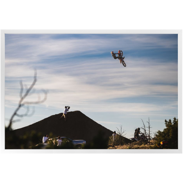 Framed Motocross Art Print - Tyler Bereman Big Air - Image 5