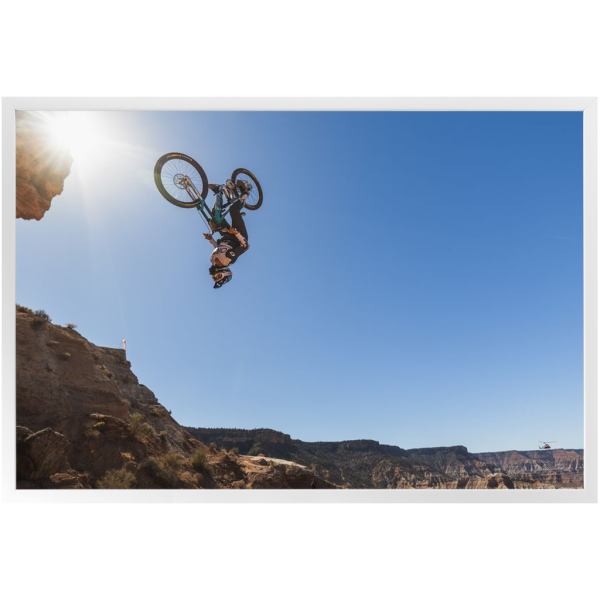 Framed Red Bull Rampage Art Print - Adolph Silva - Image 5