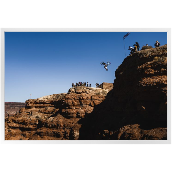 Framed Red Bull Rampage Art Print - Cam Zink - Image 5