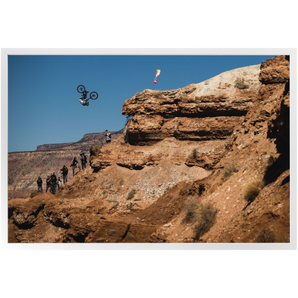 Framed Red Bull Rampage Art Print - Tom Van Steenbergen - Image 5