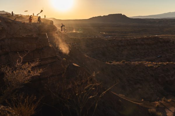 Mountain Biking Metal Prints - Adolf Silva Red Bull Rampage Sunset No-Hander - Image 2