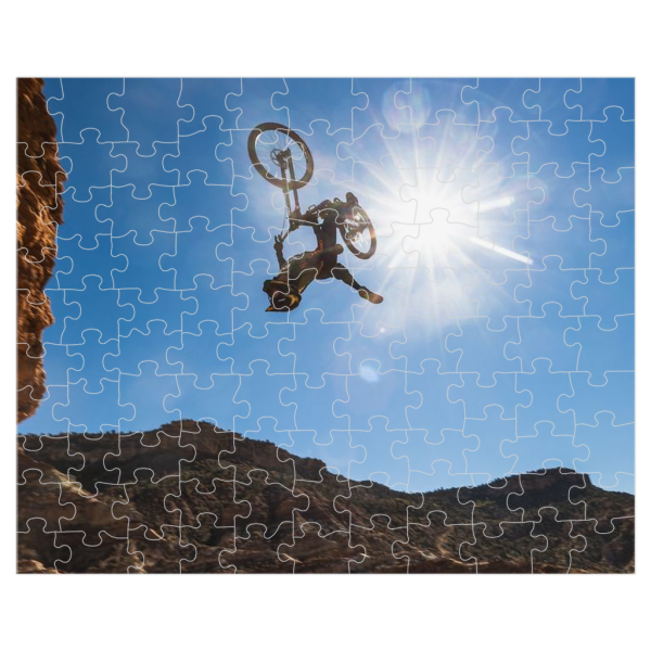 Kurt Sorge Mountain Bike Photo Puzzle - Image 2