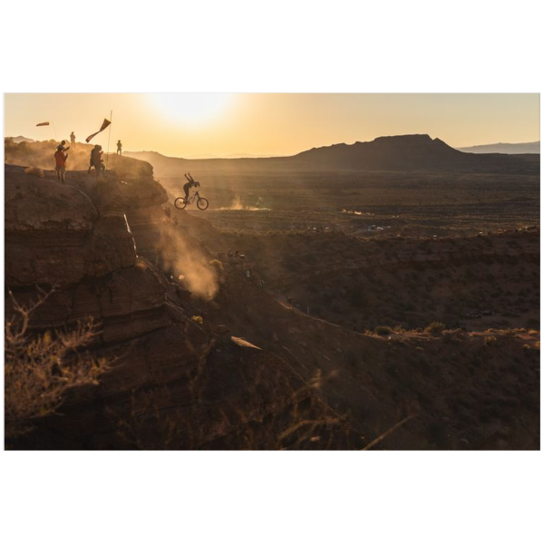 Red Bull Rampage Poster - Adolph Silva Sunset No-Hander - Image 3