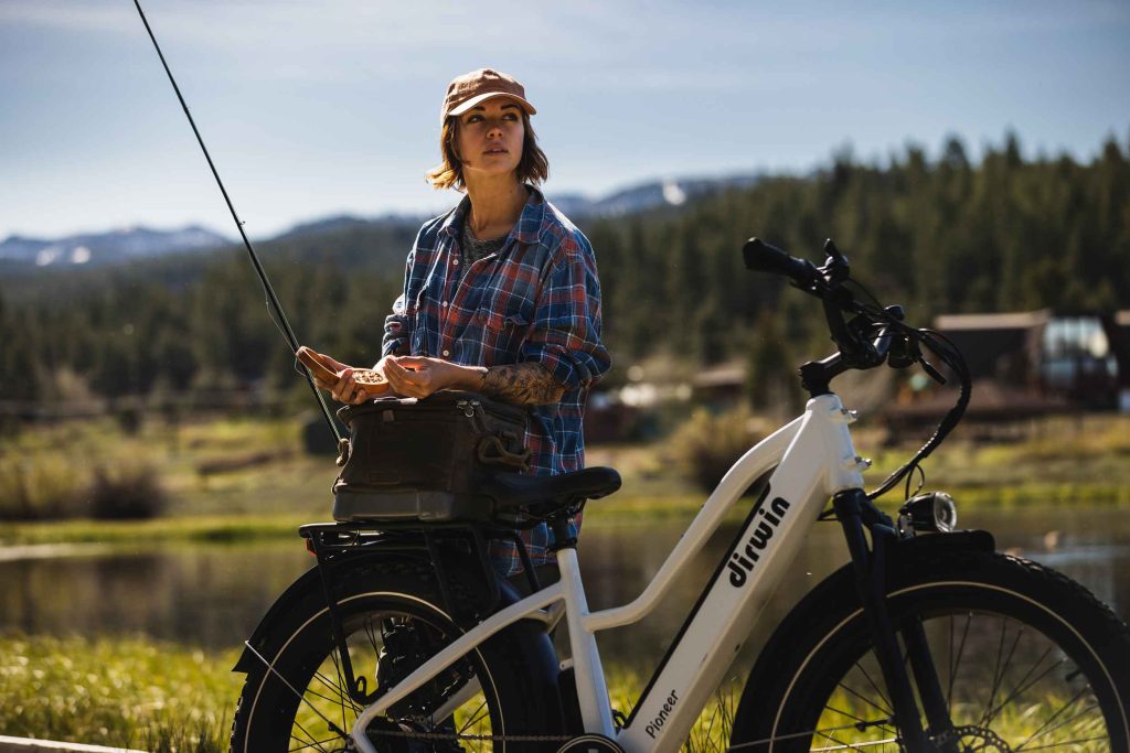 Fly fishing photo shoot in Truckee, California.