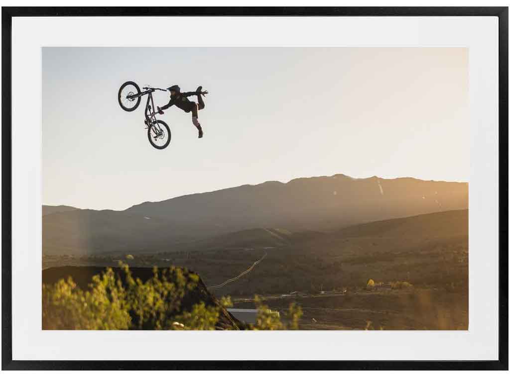 Kurtis Downs freeride mountain bike print