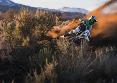 Stark Varg electric dirt bike photo shoot by Ryan Cleek