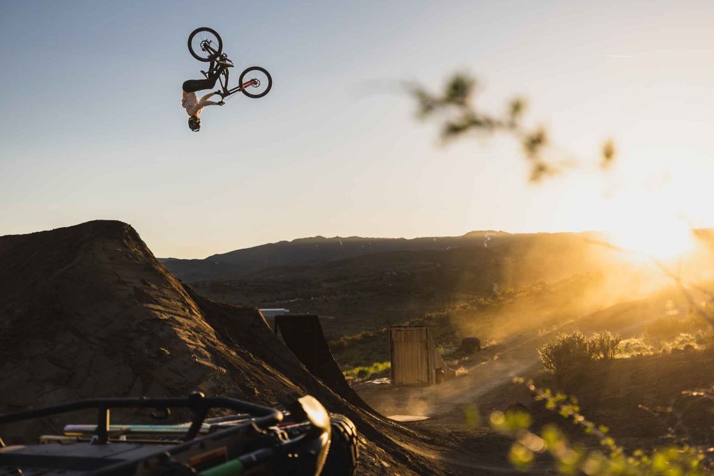 Authentic bicycle Brand Storytelling. Freeride mountain bike photo shoot by Ryan Cleek
