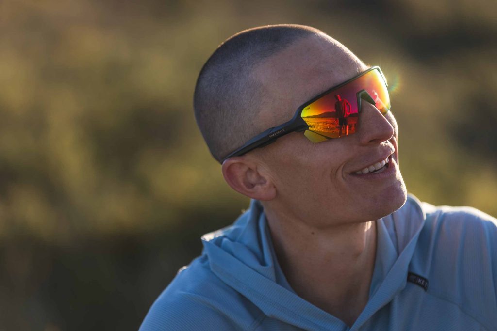 outdoor lifestyle eyewear photo shoot by Ryan Cleek