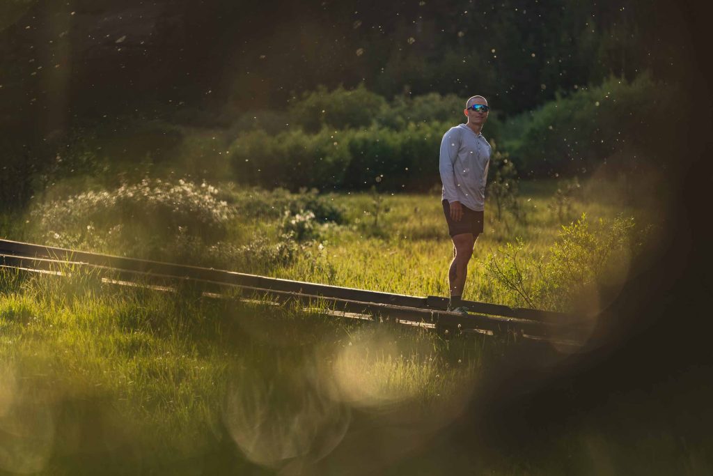 trail running photoshoot by Ryan Cleek in Lake Tahoe