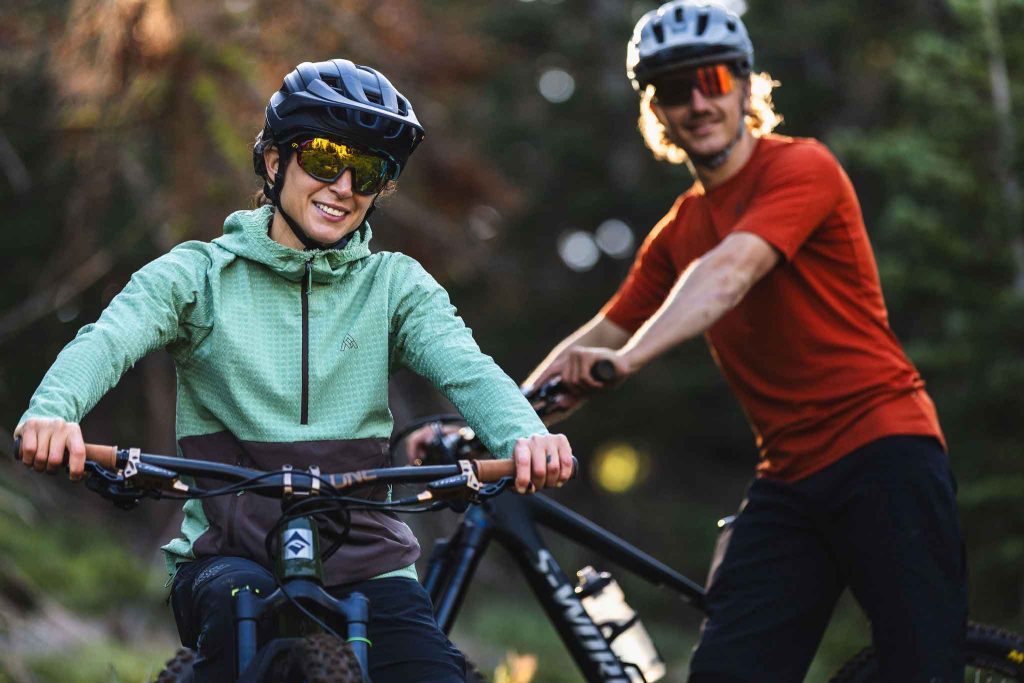 professional mountain bike photographer Ryan Cleek creating commercial brand imagery
