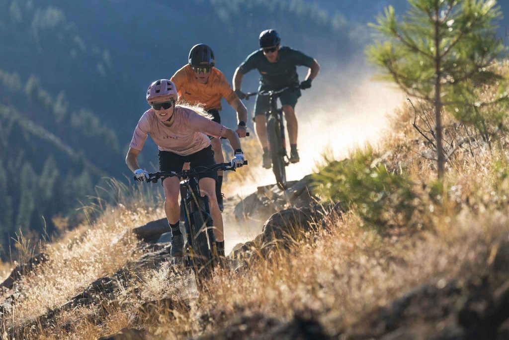mountain bike marketing assets created for product launches and campaigns