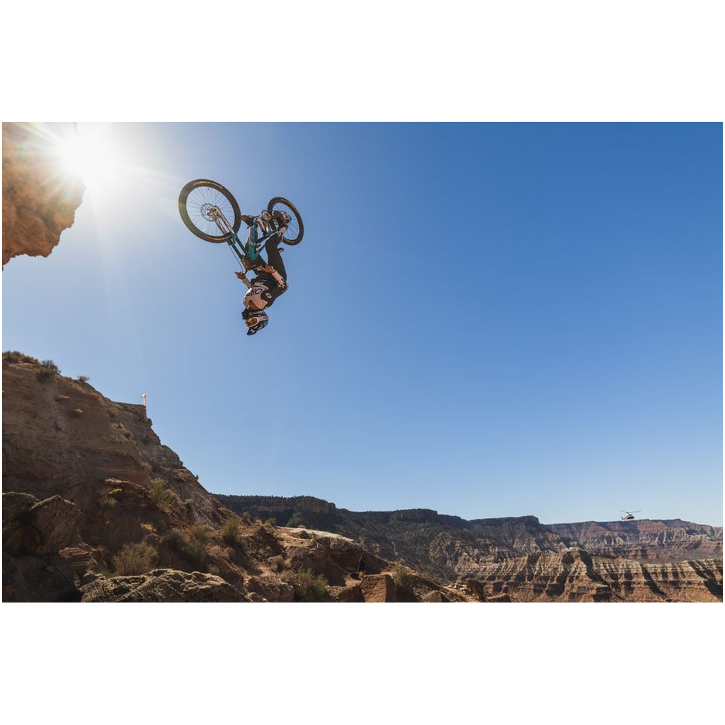 Adolf Silva Mountain Bike Poster - Rampage Backflip - Image 2