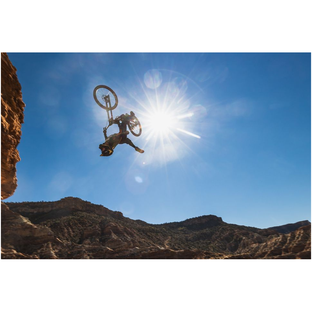 Kurt Sorge Mountain Bike Poster - Rampage Backflip - Image 2