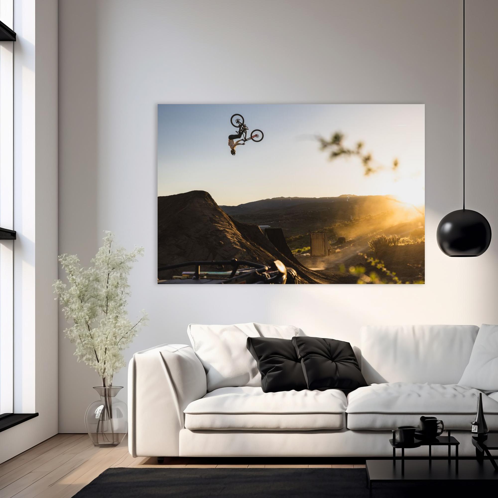 DJ Brandt Flip Poster - Mountain Bike Photography - Image 3