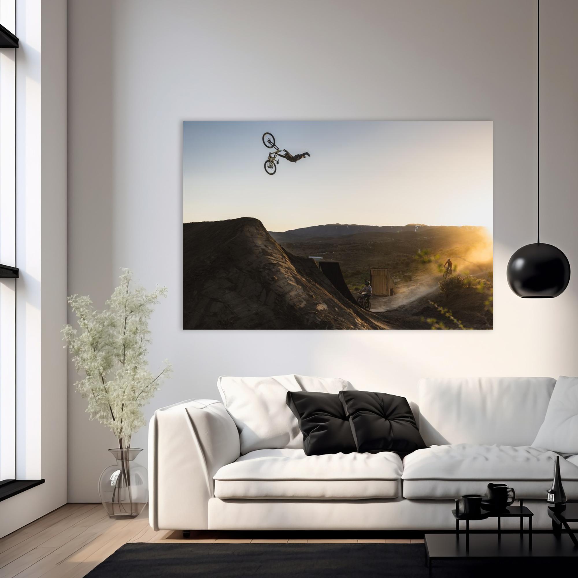 Adolf Silva Superman Poster - Mountain Bike Photography - Image 3