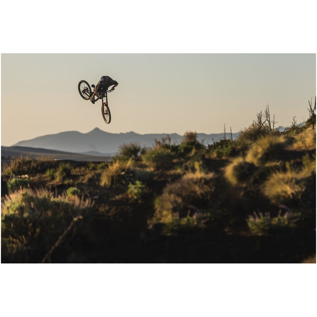 Hayden Zablotny Mountain Bike Poster - Sunset Whip - Image 2
