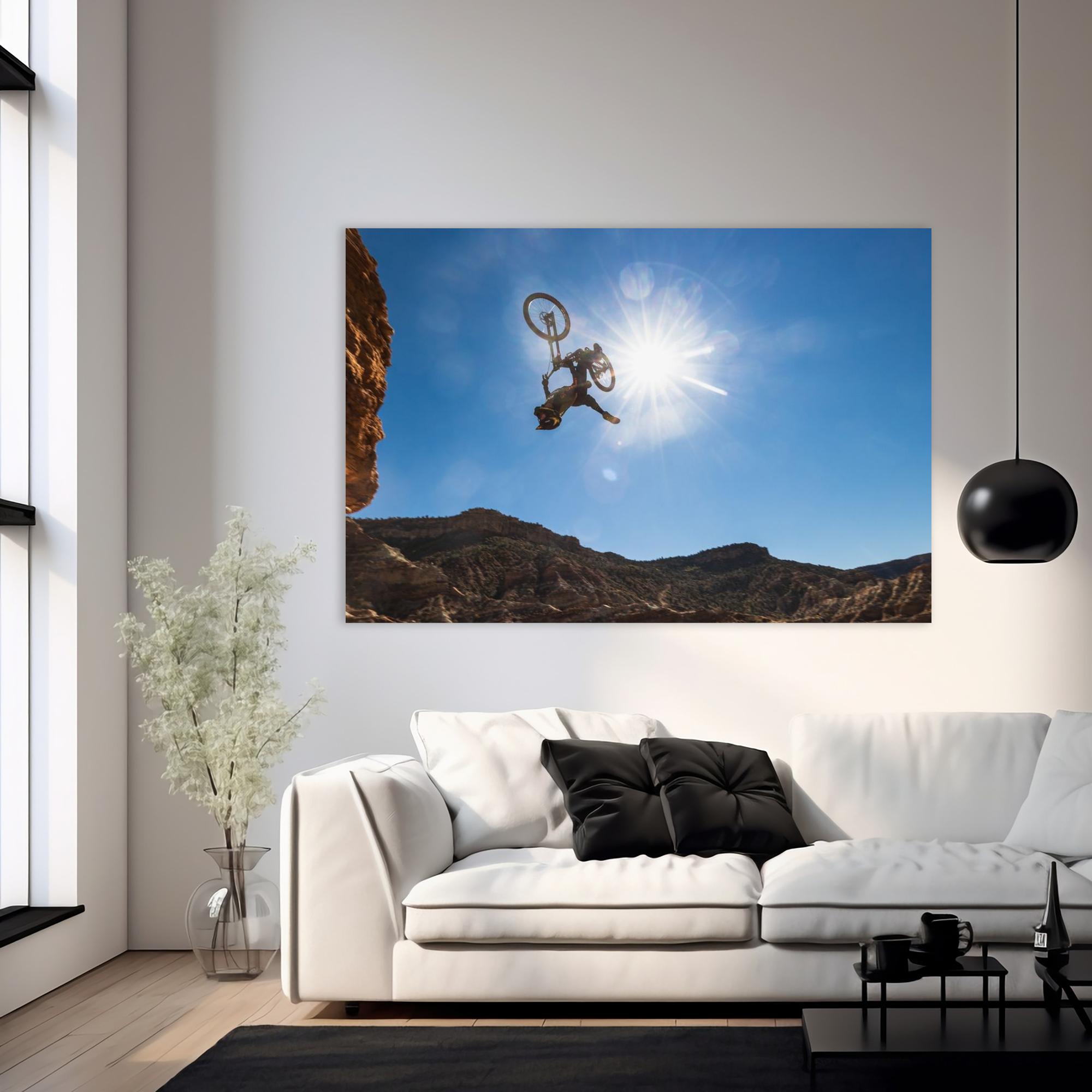 Kurt Sorge Mountain Bike Poster - Rampage Backflip - Image 3